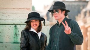 Lisa Marie Presley e Michael Jackson juntos quando eram casados